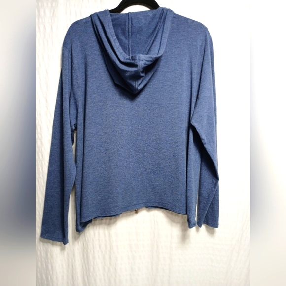 Coolibar Ladies Seaside Hoodie Long Sleeve Double Zip . Size XL - Picture 2 of 9